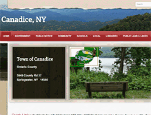 Tablet Screenshot of canadice.org